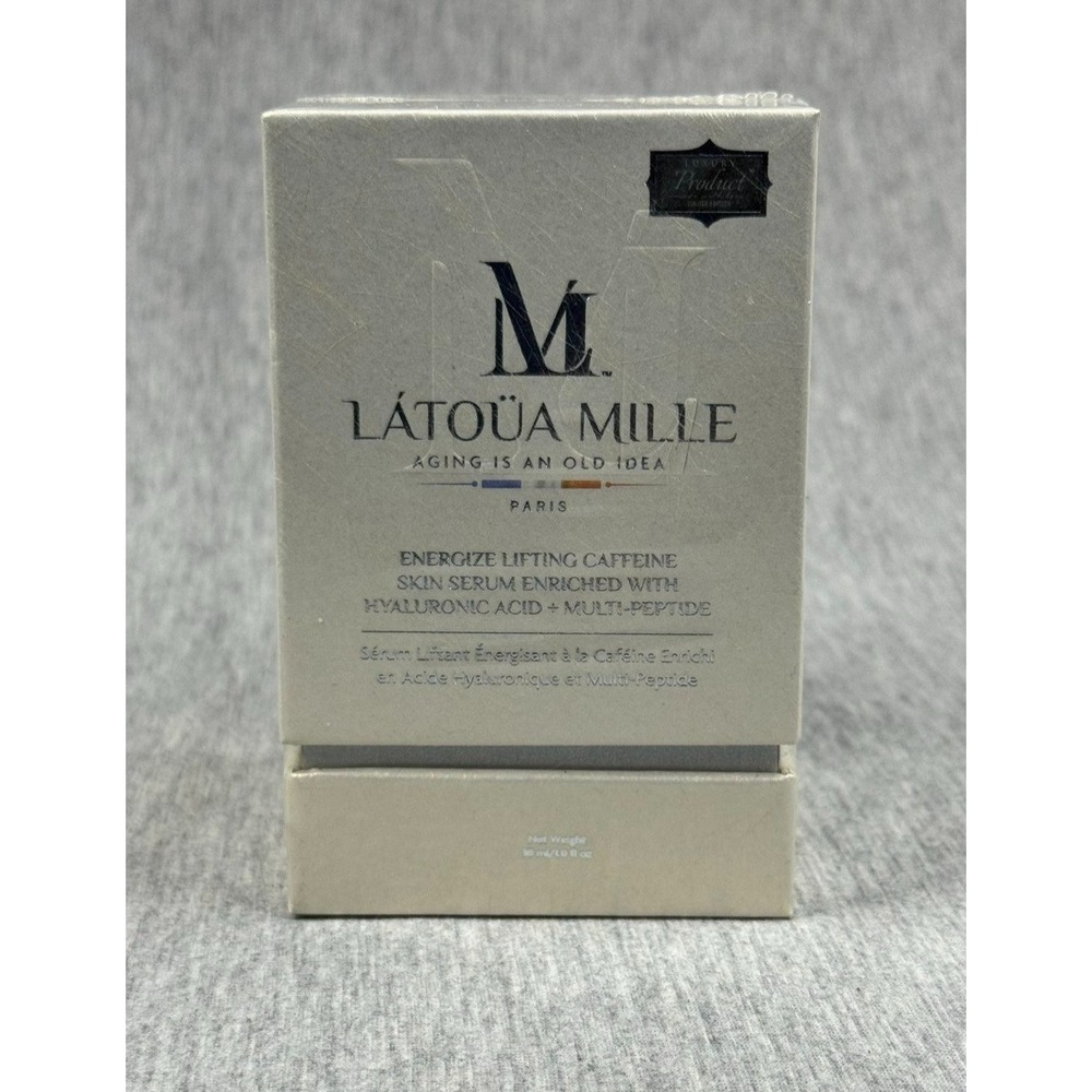 Latoua‎ Mille Paris Energize Lifting Caffeine Serum 30ml New Sealed Rare